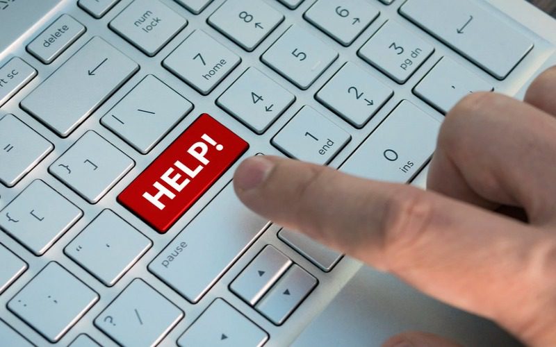 Help! button on keyboard