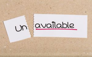 Un-available